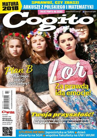 Cogito nr 3 (525) Marzec 2018 Ola Siewko - okladka książki