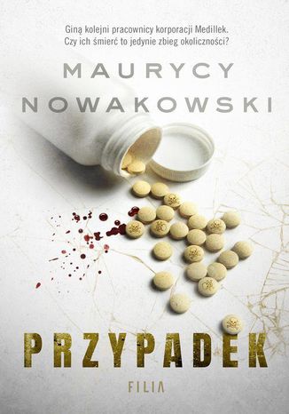 Przypadek Maurycy Nowakowski - okladka książki