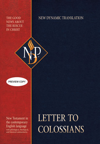 Letter to Colossians (NPD) praca zbiorowa - okladka książki
