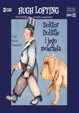 Doktor Dolittle i jego zwierzęta Hugh Lofting - okladka książki