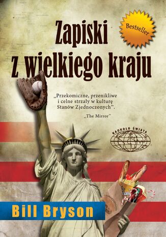 Zapiski z wielkiego kraju Bill Bryson - okladka książki