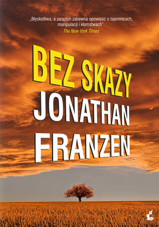 Bez skazy Jonathan Franzen - okladka książki