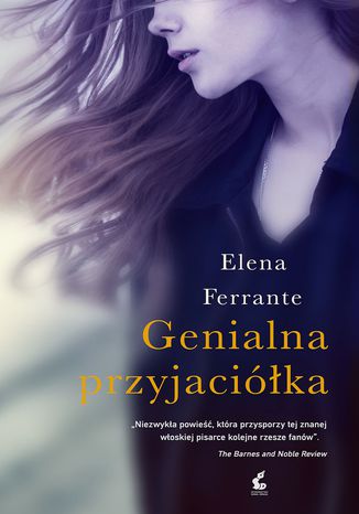 Genialna Przyjaciółka Elena Ferrante - okladka książki