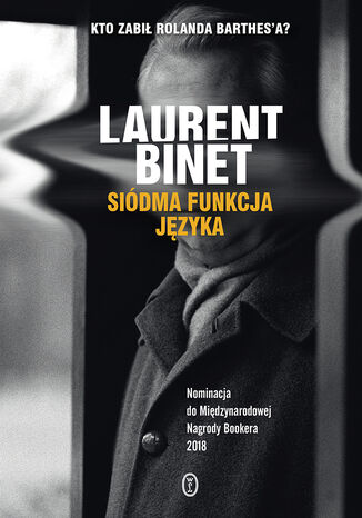Siódma funkcja języka Laurent Binet - okladka książki