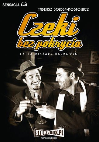 Czeki bez pokrycia Tadeusz Dołęga-Mostowicz - okladka książki