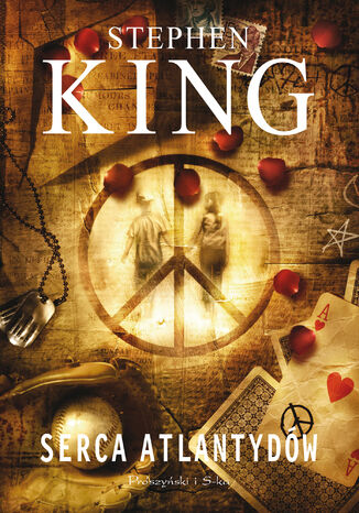 Serca Atlantydów Stephen King - okladka książki