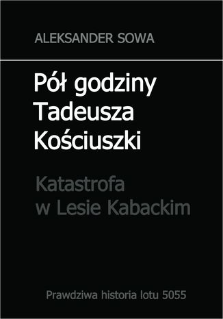 Pół godziny Tadeusza Kościuszki. Katastrofa w Lesie Kabackim Aleksander Sowa - okladka książki