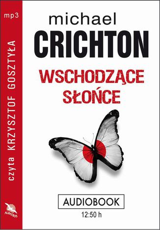 Wschodzące słońce Michael Crichton - okladka książki