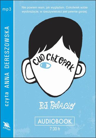 Cud chłopak R. J. Palacio - okladka książki