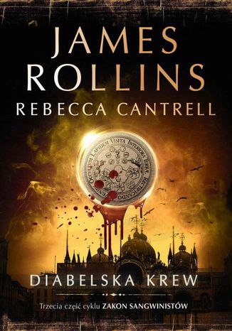 Diabelska krew James Rollins - okladka książki