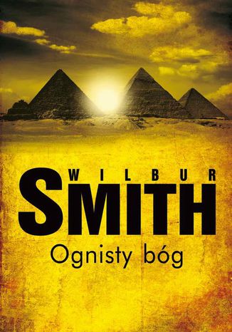Ognisty bóg Wilbur Smith - okladka książki