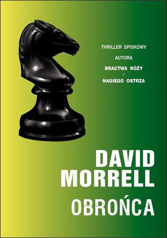 Obrońca David Morrell - okladka książki