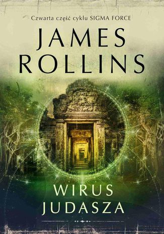 Wirus Judasza James Rollins - okladka książki