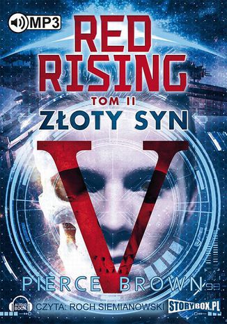 Red Rising Tom 2. Złoty syn Pierce Brown - okladka książki