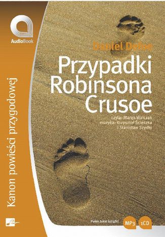 Przypadki Robinsona Crusoe Daniel Defoe - okladka książki