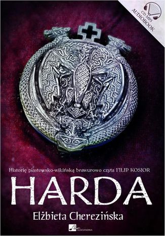 Harda Elżbieta Cherezińska - okladka książki