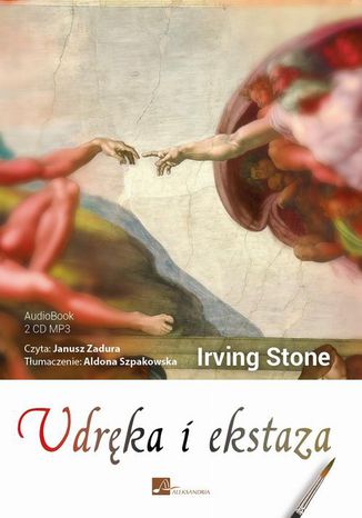 Udręka i ekstaza Irving Stone - okladka książki