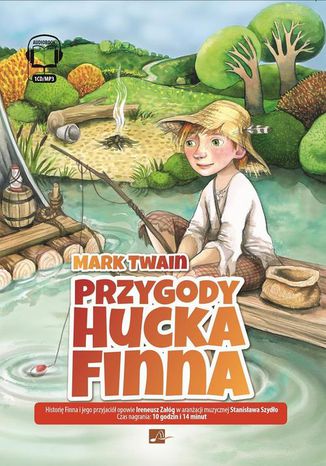 PRZYGODY Hucka Finna Mark Twain - okladka książki