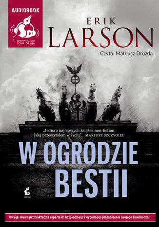 W ogrodzie bestii Erik Larson - okladka książki
