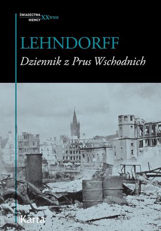 Dziennik z Prus Wschodnich Hans von Lehndorff - okladka książki