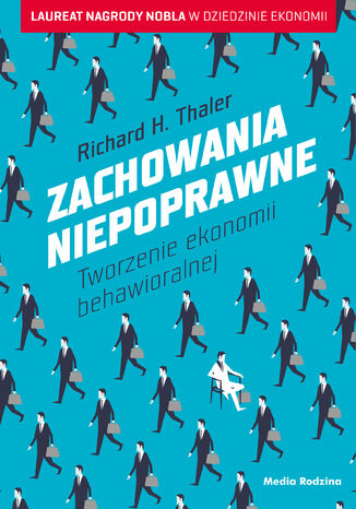 Zachowania niepoprawne Richard H Thaler - okladka książki