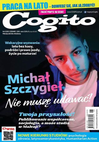 Cogito nr 6 (528) Czerwiec 2018 Ola Siewko - okladka książki