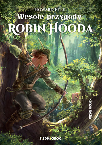 Wesołe przygody Robin Hooda Howard Pyle - okladka książki