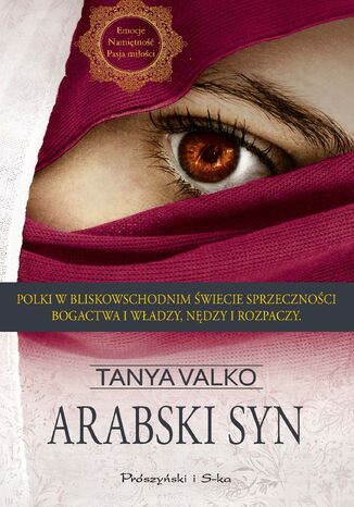 Arabski syn Tanya Valko - okladka książki