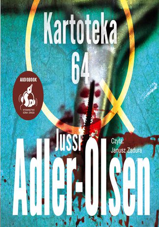 Kartoteka 64 Jussi Adler-Olsen - okladka książki