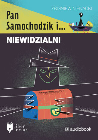 Pan Samochodzik i Niewidzialni Zbigniew Nienacki - okladka książki