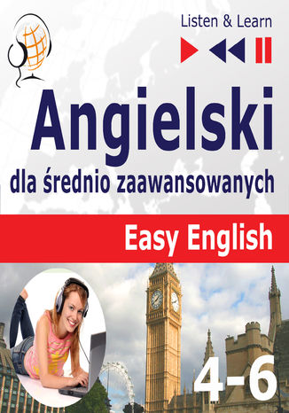 Angielski dla średnio zaawansowanych. Easy English Części 4-6 Dorota Guzik - okladka książki