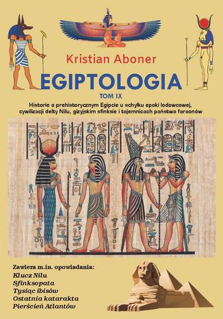 Egiptologia Kristian Aboner - okladka książki