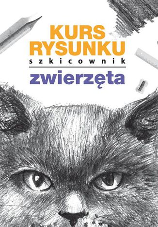 Kurs rysunku Szkicownik Zwierzęta Mateusz Jagielski - okladka książki