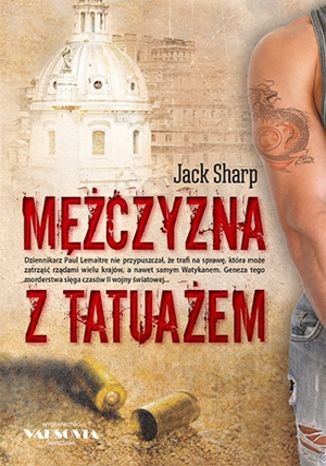 Mężczyzna z tatuażem Jack Sharp - okladka książki