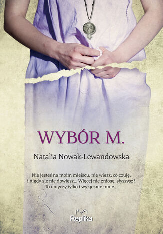 Wybór M Natalia Nowak-Lewandowska - okladka książki