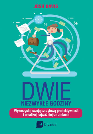 Dwie niezwykłe godziny Josh Davis - okladka książki