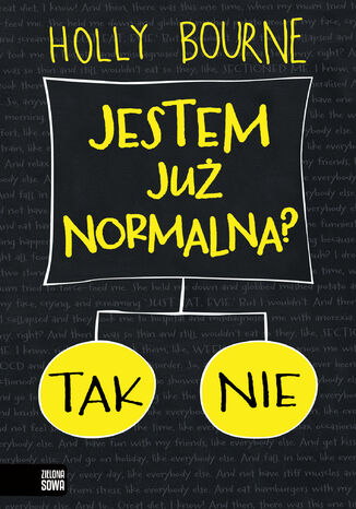 Jestem już normalna? Holly Bourne - okladka książki