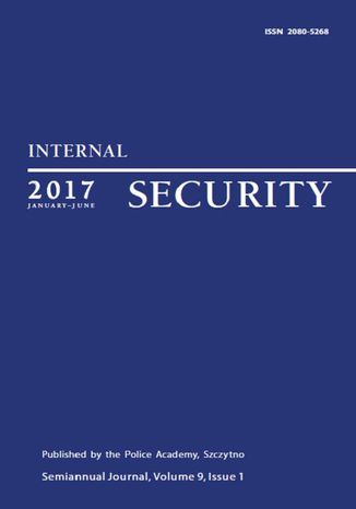 Internal Security (January-June 2017) Vol. 9/1/2017 Praca zbiorowa - okladka książki