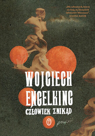 Człowiek znikąd Wojciech Engelking - okladka książki