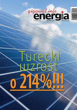 Energia Gigawat nr 4/2018 (209) Sylwester Wolak - okladka książki