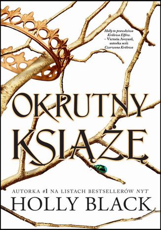 Okrutny książę Holly Black - okladka książki