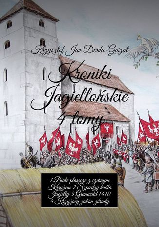 Kroniki Jagiellońskie 4 tomy Krzysztof Derda - okladka książki