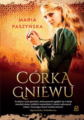 Córka gniewu Maria Paszyńska - okladka książki