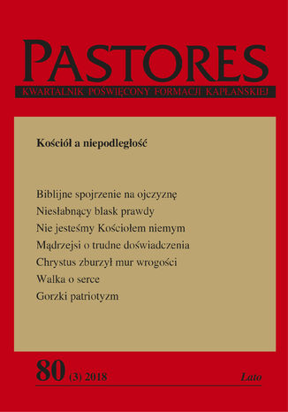 Pastores 80 (3) 2018 Zespół Redakcyjny - okladka książki