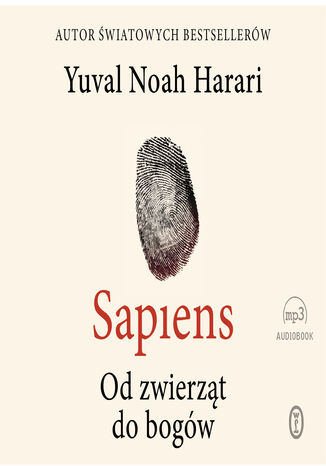 Sapiens. Od zwierząt do bogów Yuval Noah Harari - okladka książki