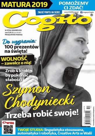 Cogito nr 12- (534) Grudzień 2018 Ola Siewko - okladka książki