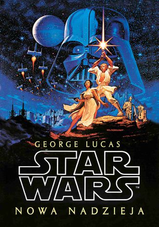 Star Wars. Nowa nadzieja George Lucas - okladka książki
