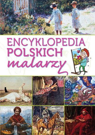 Encyklopedia polskich malarzy Joanna Babiarz - okladka książki