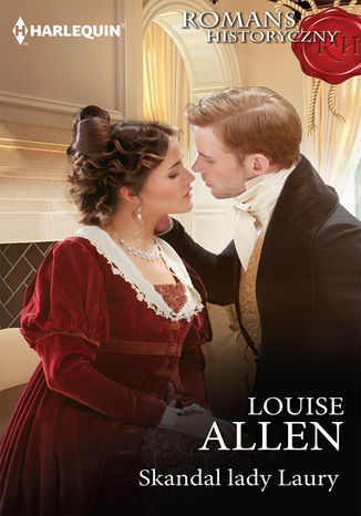 Skandal lady Laury Louise Allen - okladka książki