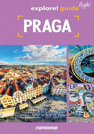 Praga light: przewodnik Katarzyna Byrtek - okladka książki